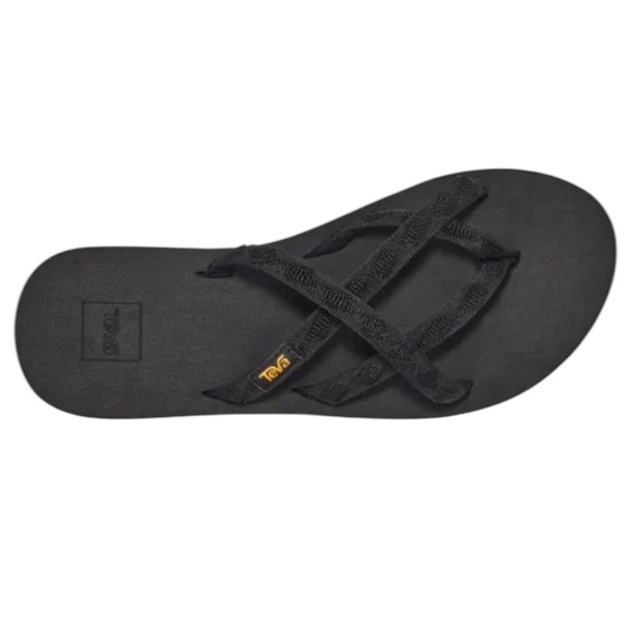 Teva Olowahu Black Flip Flops - Picture 3 of 11